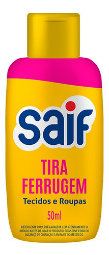 Tira Ferrugem 50ml Original Saif -