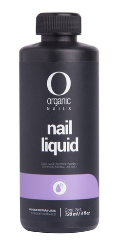 Monómero Nail Liquid 120ml Organic Nails Uñas Esculpidas