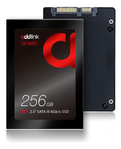 Disco Duro Solido Addlink S20 256gb Ssd 2.5  Sata 3 6gb/s