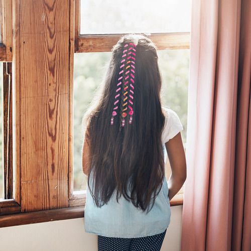 A 12 Pinzas For Trenzar El Cabello For Niñas Trenzadora De