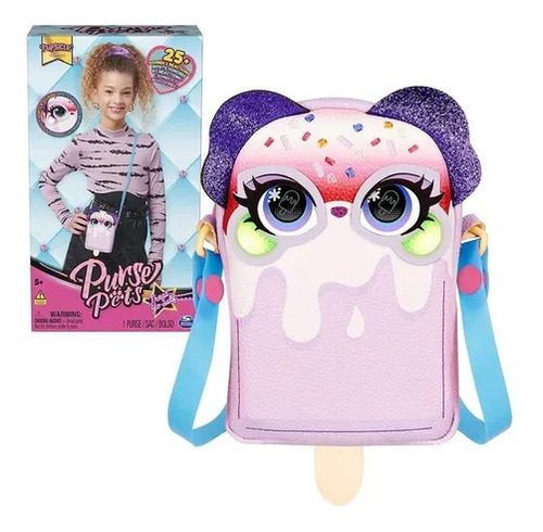 Purse Pets Pupsicle Bandolera Interactiva Sonidos