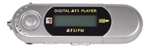 4gb Mp3 Player Digital Usb Multimídia Música 3,5mm Saída