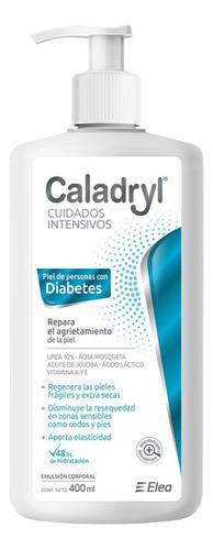 Caladryl Cuidados Intensivos Piel Personas Con Diabetes400ml