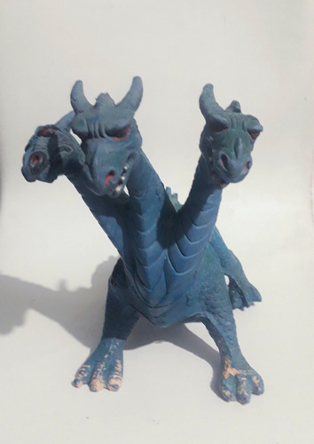 Figura Vintage Dragón Bootleg De 3 Cabezas 1982