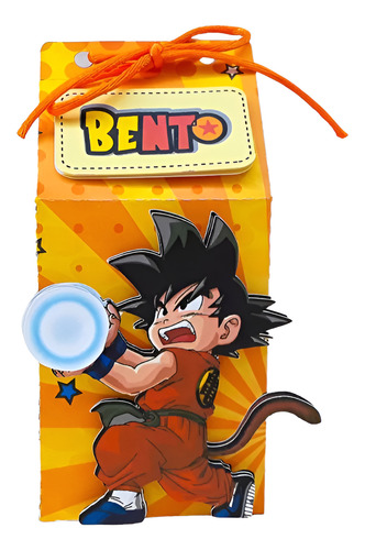 10 Cajitas Milk Box De Dragon Ball