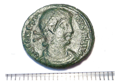 Moneda Romana Emperador Constantius Ii, 348-351 D.c.  Jp