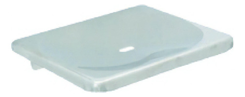 Jabonera Para Lavabo Empotrable Acabado Cromo 4808 Dica Color Gris