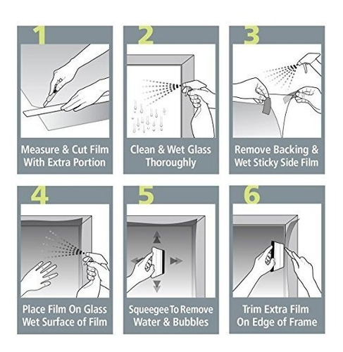 Imagen 3 de 6 de Bdf S4mc Seguridad Y Seguridad De La Película Para Ventanas