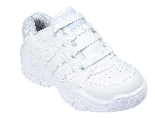 Zapatillas Colegial Acordonada Clásica Baby Plumitas (2072)