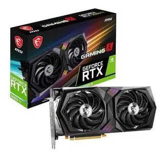 Msi Rtx 3060ti Gaming X 8gb Lhr G6 256-bit Pcie4.0 4864-core