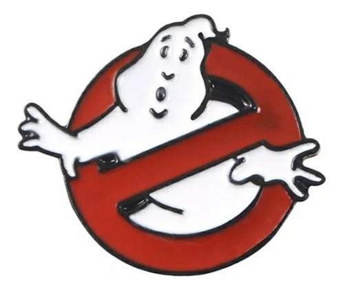 Pin Ghostbusters Esmaltado Logo Original 