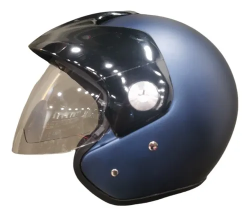 Casco Zeus Abierto Jet Azul