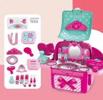 Comprar Peinadora Portátil Morral De Belleza Niñas Juguetes