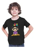 Comprar Playera Niña Niño Fiestas Patrias Viva Mexico Frida Viva 1p