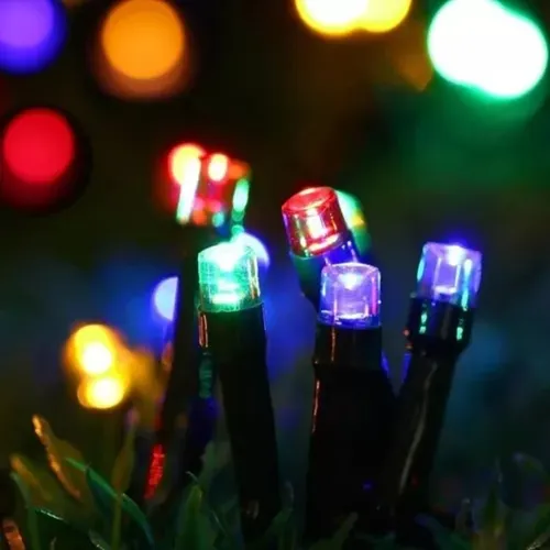 Luces Solar Guirnalda 100 Led 10 Metros