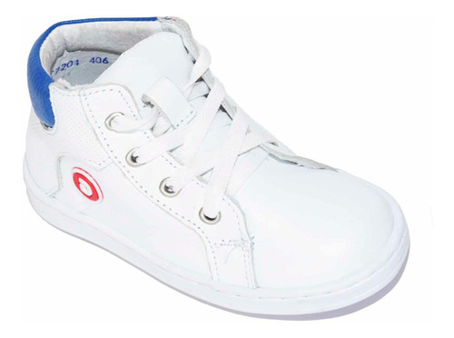 Tenis Unisex Dogi 7204 Piel Blanco Arco 12/14-