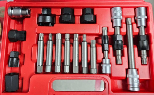 Kit Extractor Poleas De Alternador 18pcs, Worktools