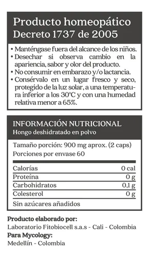 Shiitake En Polvo