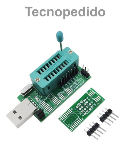 Imagen 5 de 9 de Programador Ch341a Ch341 Usb 24/25 Serie Eeprom Flash Bios