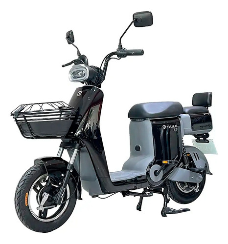 Bicimoto Eléctrica Batería Extraíble Litio A 10 Vmp T3 Negro