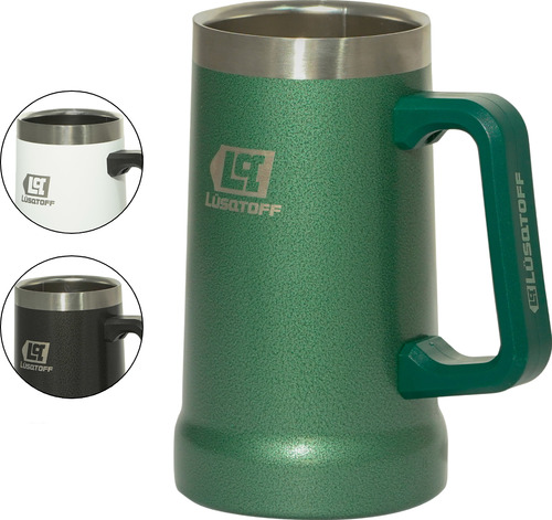 Vaso Termico Chopero Lusqtoff 700ml Acero Inoxidable