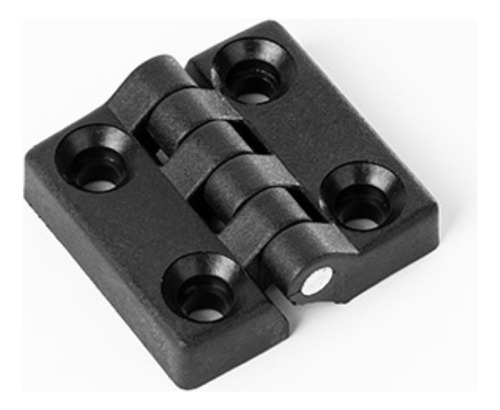 Dobradica Fixa Nylon 50x50mm P/ Geral Maquinas Dn50