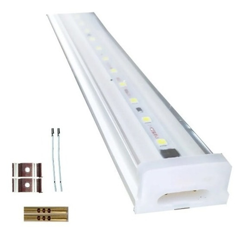 Imagen 1 de 3 de Caja C/100 Pz Lampara Tubo Led 18w. Alto Brillo Luz Blanca