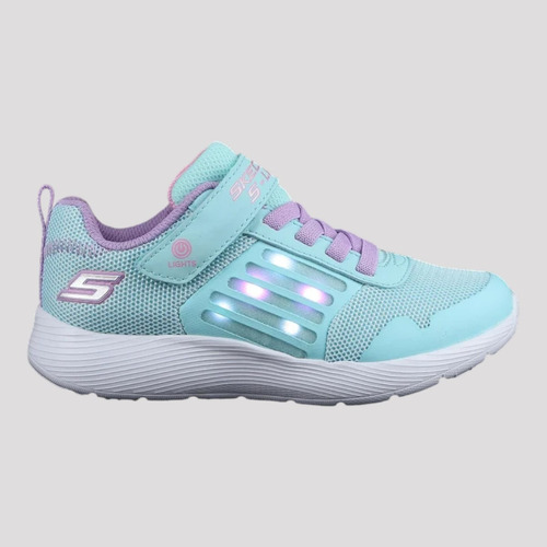 Tenis Skechers Niña Con Luces 20268laqua Con Detalle