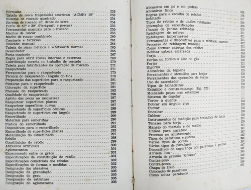 Manual Ajustador De Bancada E Ferramentaria De Bancada = Livro De Américo Yoshida - Ano De 1976 (Usado)