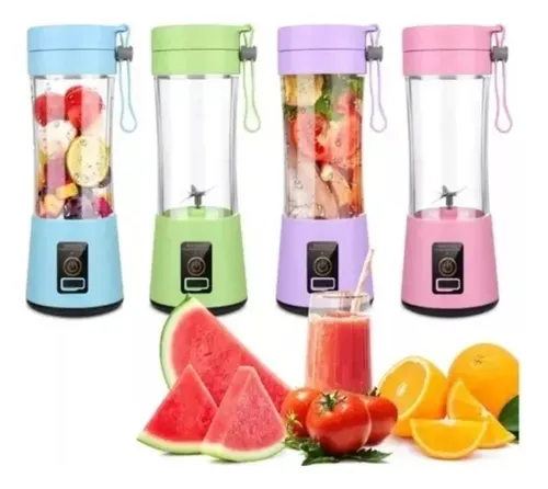 Batidora Licuadora Vaso Personal Portatil Recargable