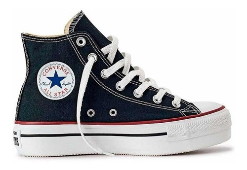 Imagen 1 de 6 de Bota Plataforma Converse All Star
