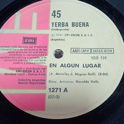 Simple Yerba Buena 1271 Emi C3