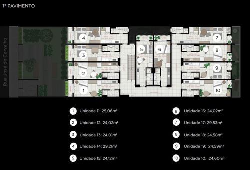 Imagem 10 de 18 de Studio 1 Dormitório, 24 A 30 M² - Chácara Santo Antônio (zona Sul) - São Paulo/sp - St0019