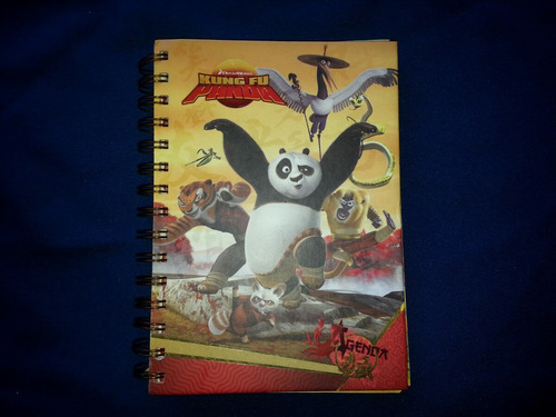 Agenda Perpetua De Kung Fu Panda Para Niños Precio Especial