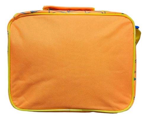 Lonchera Escolar Dragon Ball Goku Ultrainstinto Kamehame Dbs Color Naranja