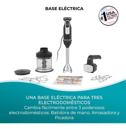 Batidora De Inmersión 3 En 1 Ninja