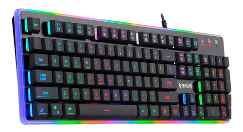 Teclado Semi Mecánico Gamer Redragon Dyaus 2 K509rgb