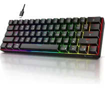 Comprar Koorui 60% Teclados Para Juegos, 61 Teclas Teclado Mecánico
