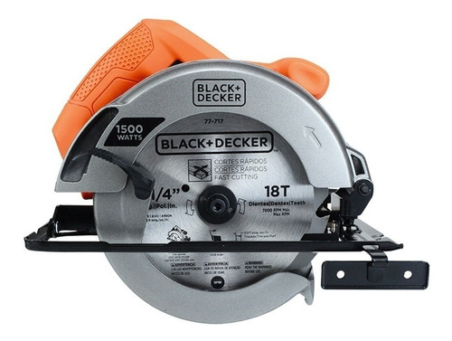 Sierra Circular Electrica 7-1/4'' 140 Cs1004-b3 Black+decker