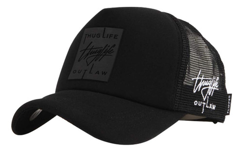 Parche De Goma Gorra Thuglife Sport Outdoor De Malla Kpop