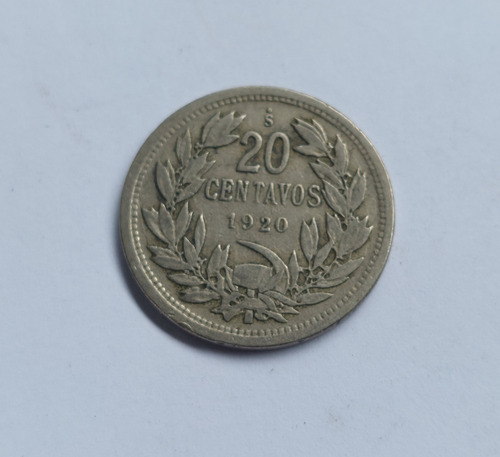 20 Centavos Año 1920
