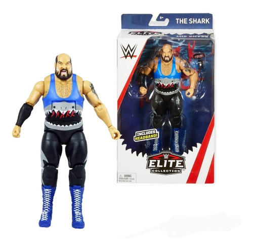 Figura De Acción The Shark Wwe Elite Collection 2017