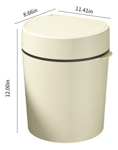 Cubo De Basura De Plástico K Con Tapa Superior