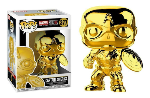 Funko Pop Captain America - Marvel Studios Ten Years