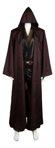 . Star Wars Disfraz De Cosplay De Jedi Marrón Hombre Adulto