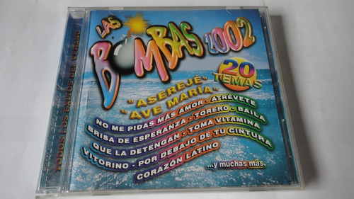 Cd Las Bombas 2002 -20 Temas      Ljp