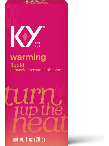 Lubricante Líquido De Calentamiento K-y 1 Oz Paquete De 2