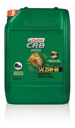 Aceite Crb Viscus 25w-60 Bmb 20l Castrol