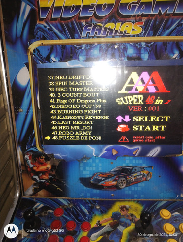 Cartucho Neo Geo Mult Jogos (Usado)