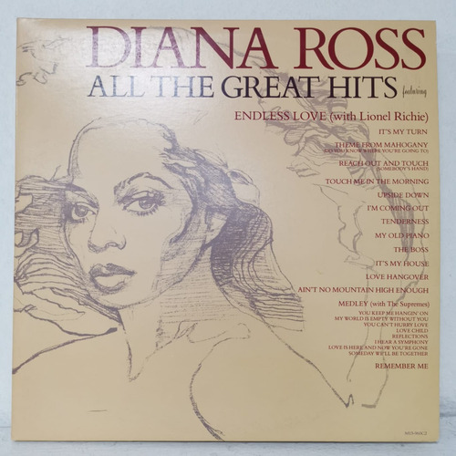 Diana Ross All The Great Hits 2lp Vinilo Usa Musicovinyl